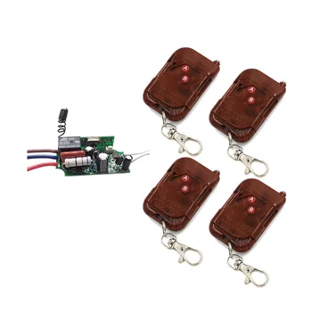 AC220V Wireless Remote Control Switch Manual Controller Switch for LED Lamp Light Mini Receiver + 4 Transmitter 315Mhz/433Mhz
AC220V Wireless Remote Control Switch Manual Controller Switch for LED Lamp Light Mini Receiver + 4 Transmitter 315Mhz/433Mhz