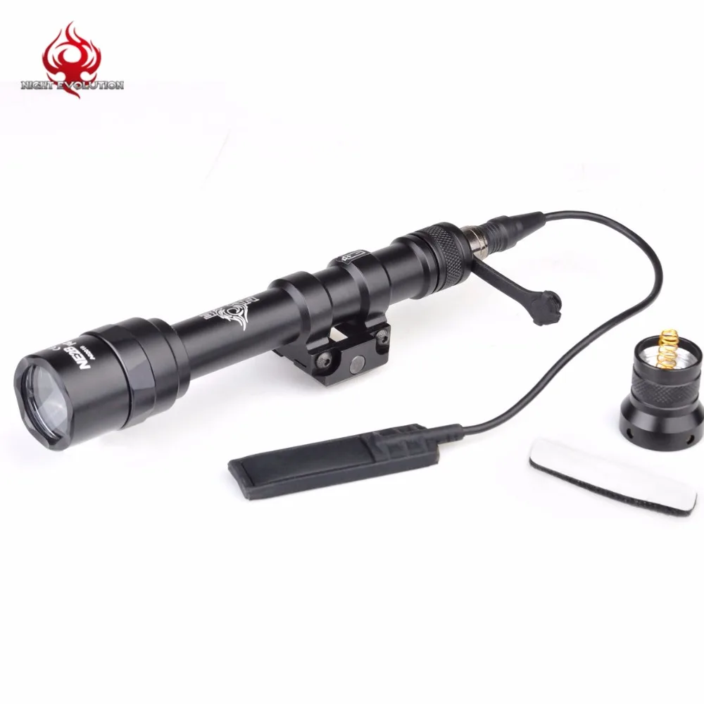 Night Evolution M600AA Mini Tactical Scout Light LED Flashlight Hunting Airsoft Weapon Light NE04063
Night Evolution M600AA Mini Tactical Scout Light LED Flashlight Hunting Airsoft Weapon Light NE04063