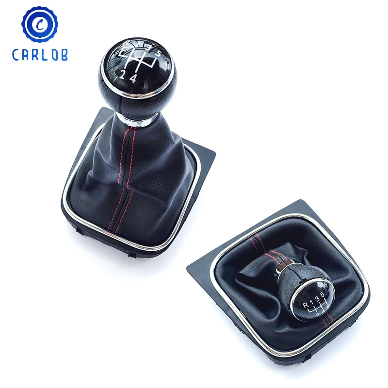 CARLOB 5 / 6 Speed For Volkswagen VW Golf 6 MK6 / Jetta MK5 IV Gear Shift Knob Lever Stick Head Handball Collar Boot Cover Case 
CARLOB 5 / 6 Speed For Volkswagen VW Golf 6 MK6 / Jetta MK5 IV Gear Shift Knob Lever Stick Head Handball Collar Boot Cover Case