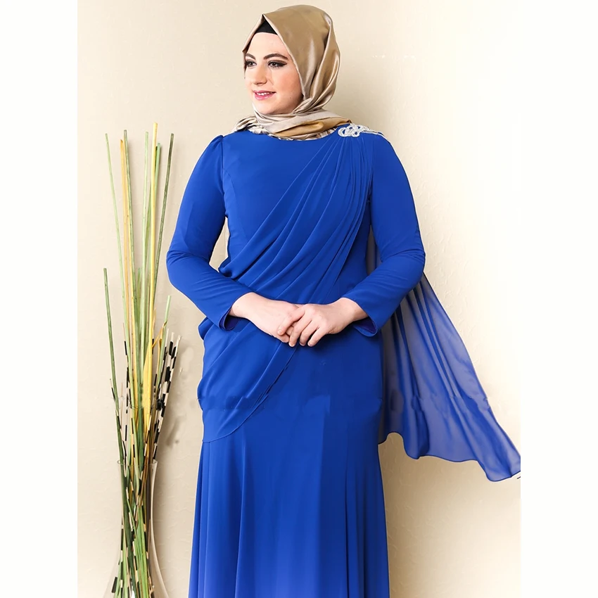 Advondjunk 2015 Robe De Soiree Muslim Blue High Neck Full Length Arabic Hijab Long Evening Dress Hijab Muslim Evening Dresses
Advondjunk 2015 Robe De Soiree Muslim Blue High Neck Full Length Arabic Hijab Long Evening Dress Hijab Muslim Evening Dresses