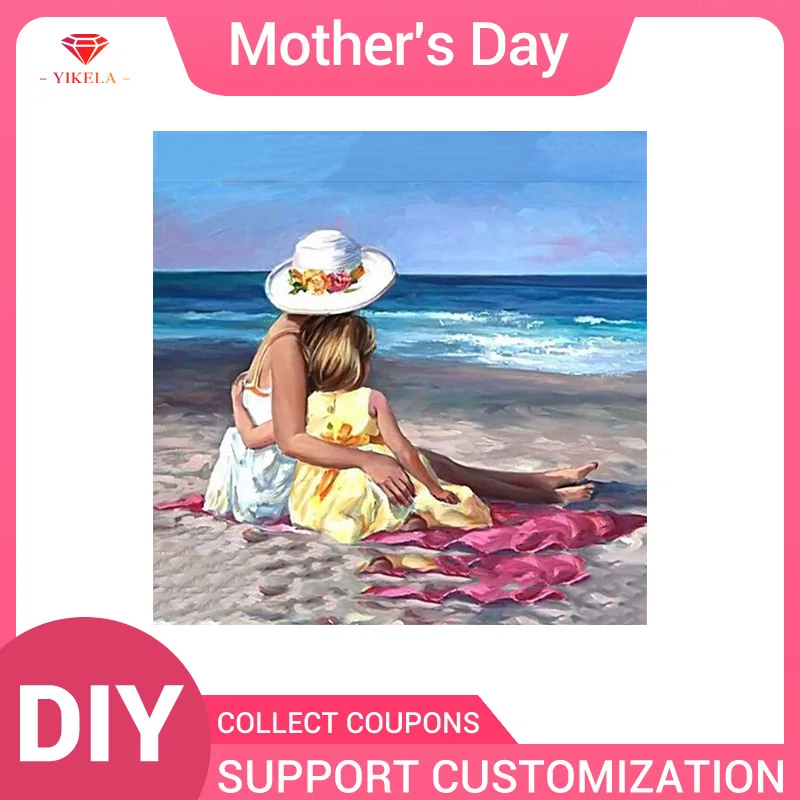 YIKELA Diamond Painting Cross Stitch Mother 5D Diy Sea Accessories Full Drill Square Decor Love Festival Gift Kits Embroidery
YIKELA Diamond Painting Cross Stitch Mother 5D Diy Sea Accessories Full Drill Square Decor Love Festival Gift Kits Embroidery