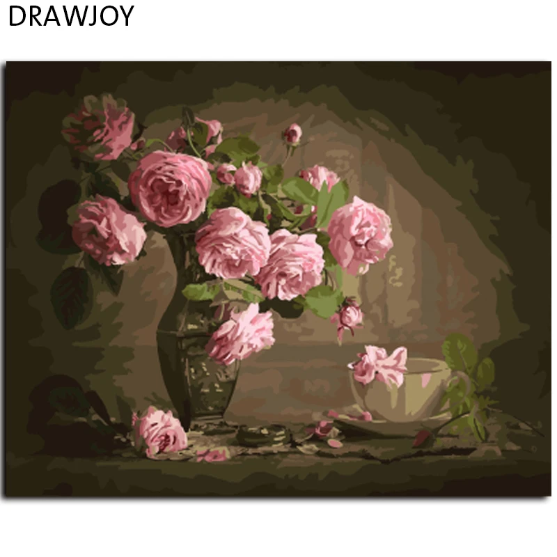 DRAWJOY Hot Selling Framed Picture Flower Acrylic Oil Painting By Numbers Home Decor For Living Room 40*50cm GX7814 Wall Art
DRAWJOY Hot Selling Framed Picture Flower Acrylic Oil Painting By Numbers Home Decor For Living Room 40*50cm GX7814 Wall Art