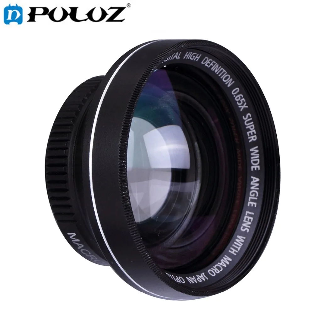 

PULUZ DLP0064 For Go Pro Accessories 37mm 0.65X Super Wide Angle Lens with Macro Lens for GoPro HERO4 Session HERO 4 3+ 3