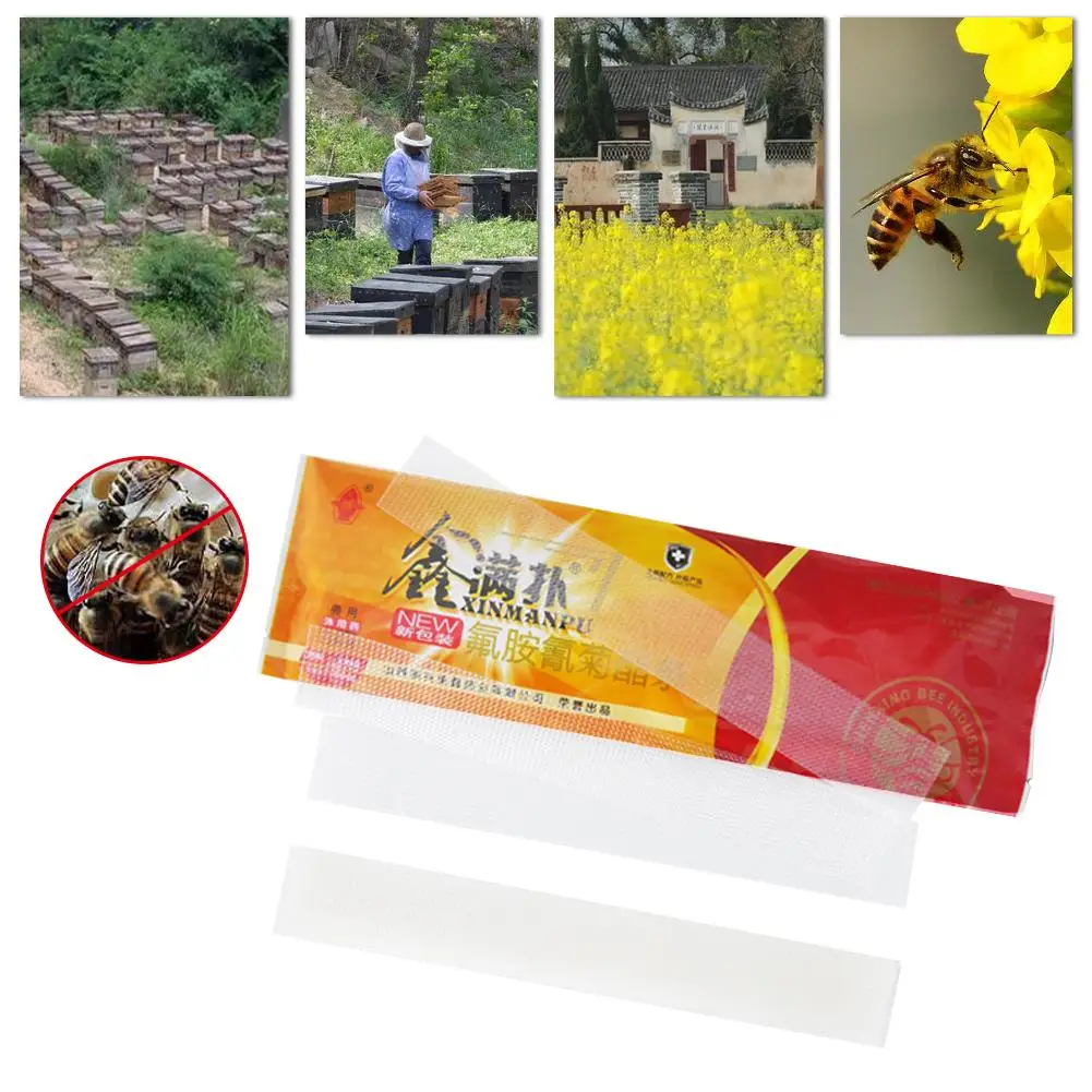 20Pcs Professional Acaricide Against Bee Mite Strip Beekeeping Medicine Bee Varroa Mite Killer Control Beekeeping Farm Medicines
20Pcs Professional Acaricide Against Bee Mite Strip Beekeeping Medicine Bee Varroa Mite Killer Control Beekeeping Farm Medicines