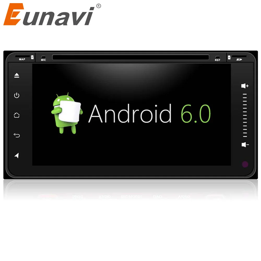 Eunavi 2 din Android 6 0 font b car b font dvd player radio font b