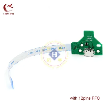 HOTHINK Power Charging Port Socket Board JDS-011 + 12 pin Ribbon Flex Cable For PS4 Controller gamepad Repair Parts
HOTHINK Power Charging Port Socket Board JDS-011 + 12 pin Ribbon Flex Cable For PS4 Controller gamepad Repair Parts
