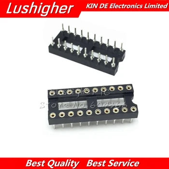 10pcs DIP-20 Round Hole 2.54MM DIP DIP20 IC Sockets Adaptor Solder Type 20PIN IC Connector
10pcs DIP-20 Round Hole 2.54MM DIP DIP20 IC Sockets Adaptor Solder Type 20PIN IC Connector