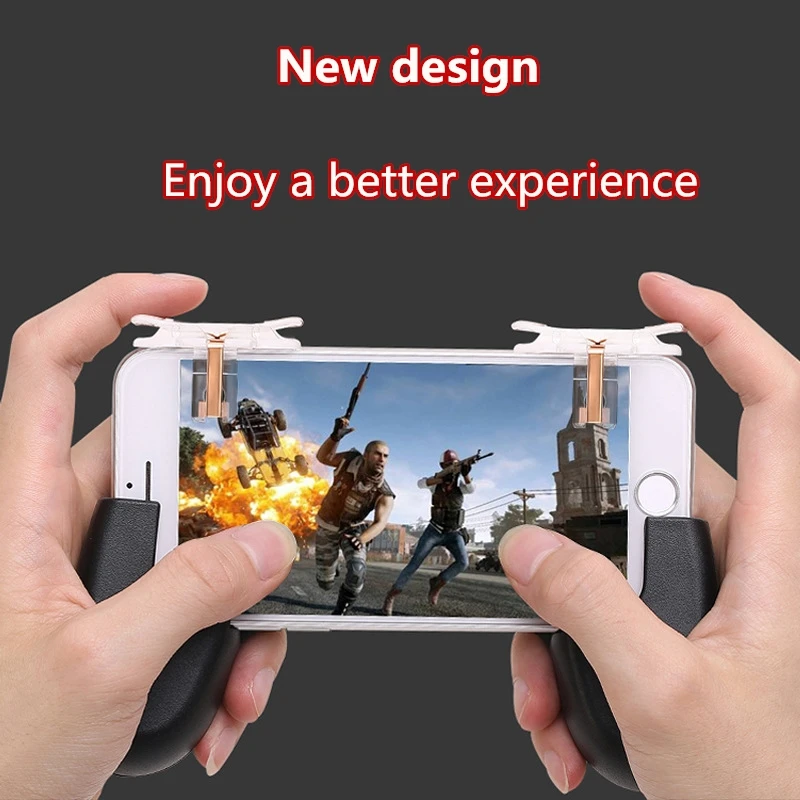 

Phone Gamepad Trigger Fire Button Aim Key Smart phone Mobile Games L1R1 Shooter Controller PUBG