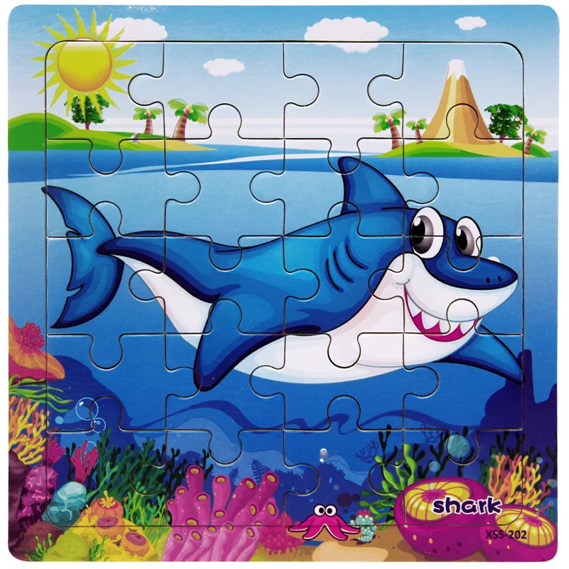 1pc Modern Cartoon Baby Sea Animals Puzzle Toys Wooden Ocean Fish Shark Tortoise Mermaid Education Learning Games Toy for Kids
1pc Modern Cartoon Baby Sea Animals Puzzle Toys Wooden Ocean Fish Shark Tortoise Mermaid Education Learning Games Toy for Kids