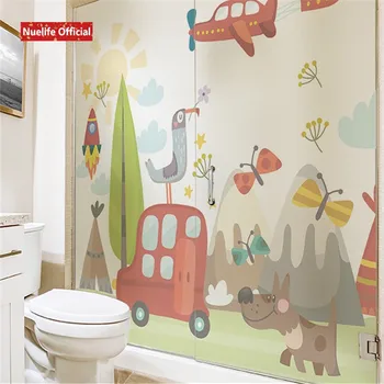 Cartoon car airplane pattern electrostatic frosted glass film living room bedroom kids room kindergarten door pvc opaque film
Cartoon car airplane pattern electrostatic frosted glass film living room bedroom kids room kindergarten door pvc opaque film