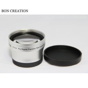 BON CREATION Professional Lens Replacemnt 37mm 2.0x TELE Telephoto Lens for Camcorder 37mm 2x Silver with Lens Cap Soft Lens Bag
BON CREATION Professional Lens Replacemnt 37mm 2.0x TELE Telephoto Lens for Camcorder 37mm 2x Silver with Lens Cap Soft Lens Bag
