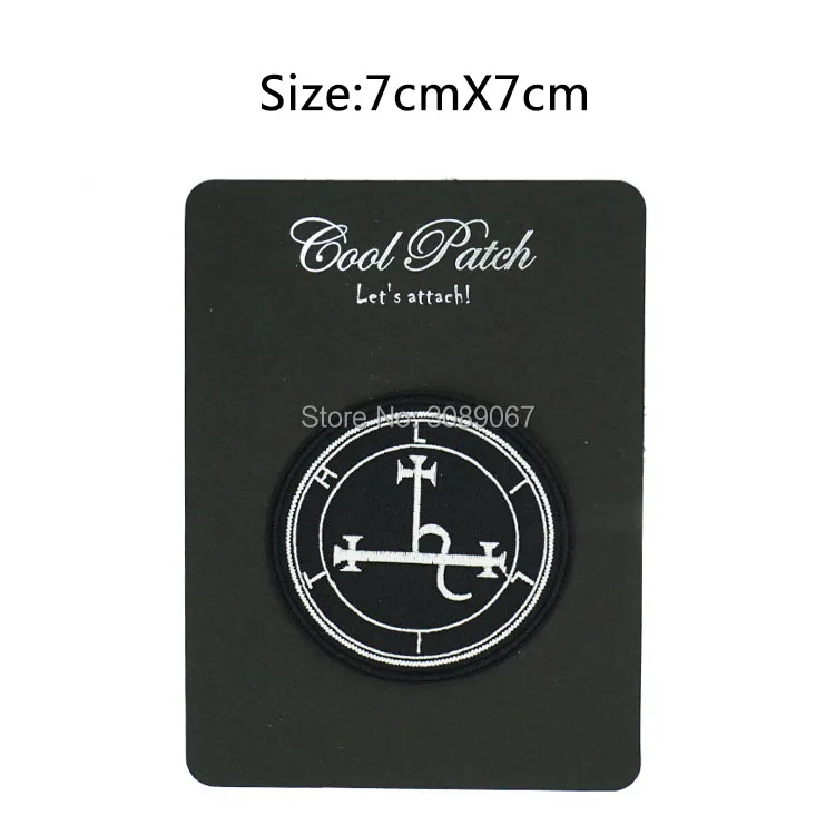 3.15" SIGIL OF LILITH EMBROIDER PATCH OCCULTISM LUCIFER SATAN PAGANISM Music Band IRON On APPLIQUE Rock Punk Badge
3.15" SIGIL OF LILITH EMBROIDER PATCH OCCULTISM LUCIFER SATAN PAGANISM Music Band IRON On APPLIQUE Rock Punk Badge