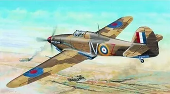Assembly model Trumpet model 1/24 British "hurricane" Mk. II D/Trop tropical type aircraft Toys
Assembly model Trumpet model 1/24 British "hurricane" Mk. II D/Trop tropical type aircraft Toys