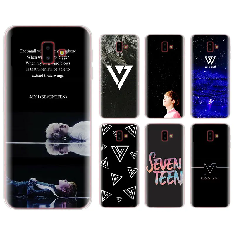 Kpop seventeen boys Silicone case for Samsung Galaxy J4 J4+ J5 J6 J6+ J7 J8 2018 J2 J3 J4 J6 Plus TPU Soft Phone case
Kpop seventeen boys Silicone case for Samsung Galaxy J4 J4+ J5 J6 J6+ J7 J8 2018 J2 J3 J4 J6 Plus TPU Soft Phone case