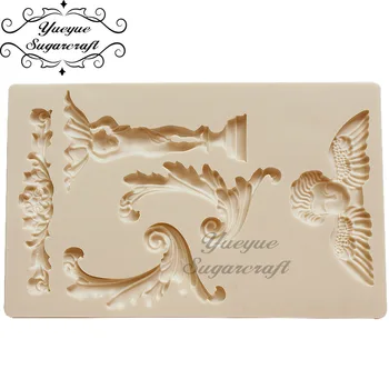 Yueyue Sugarcraft Angle Silicone mold fondant mold cake decorating tools chocolate mold baking rubber mold
Yueyue Sugarcraft Angle Silicone mold fondant mold cake decorating tools chocolate mold baking rubber mold