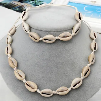 Stylish Ethnic Rope Chain Chocker Necklace with a set of earrings, vintage, simple Gold Color Shell Beads feminine accessories
Stylish Ethnic Rope Chain Chocker Necklace with a set of earrings, vintage, simple Gold Color Shell Beads feminine accessories