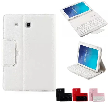 For Samsung GALAXY Tab E 9.6 T560 T561 Magnetic Removable Wireless Bluetooth Keyboard Portfolio Folio PU Leather Case Cover
For Samsung GALAXY Tab E 9.6 T560 T561 Magnetic Removable Wireless Bluetooth Keyboard Portfolio Folio PU Leather Case Cover