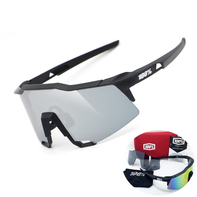 Image New 2 Lens 7 Colors Polarized Outdoor Sports Glasses UV400 Men Women Bike Bicycle Eyewear Mtb Sport Goggles Skiing Sunglasses