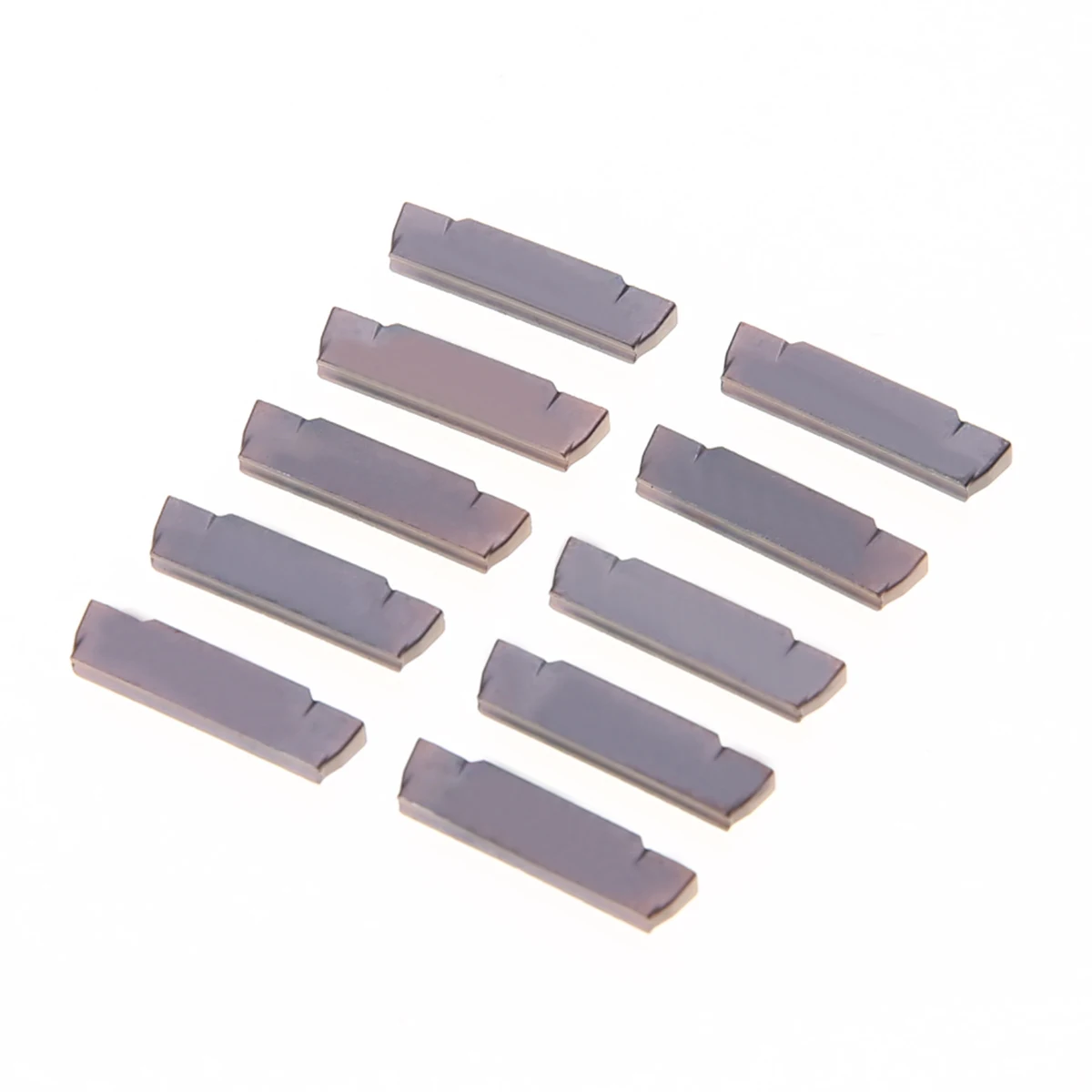 10Pcs MGMN200-G LDA Lathe Carbide Inserts CNC Grooving Turning Tool Set HD