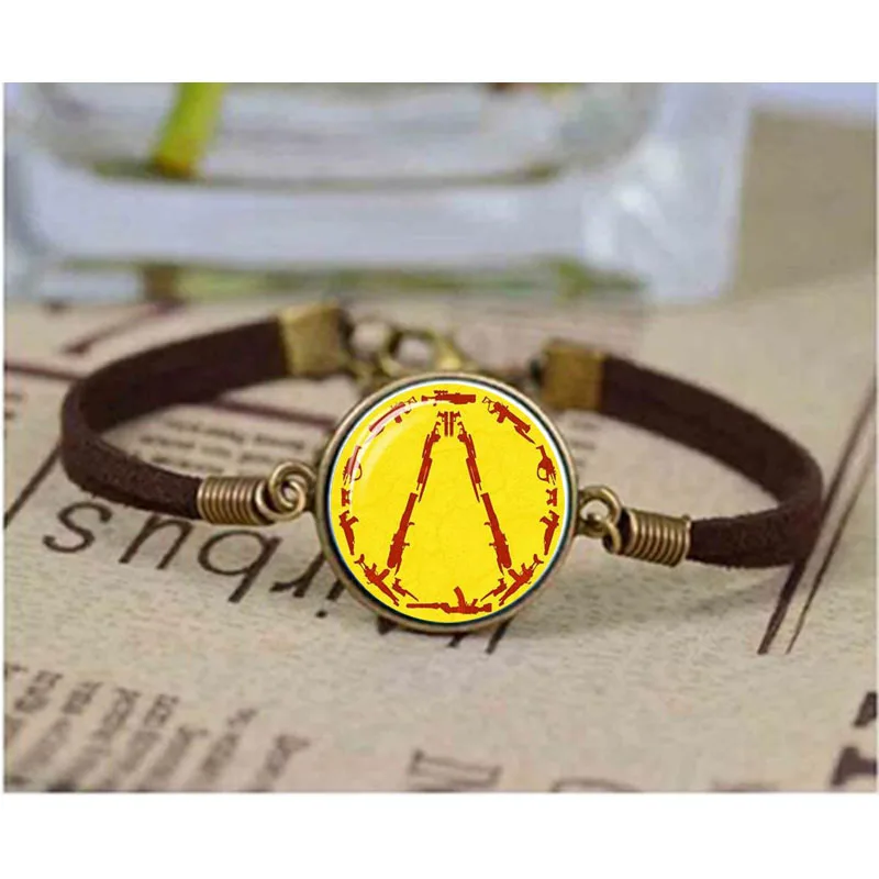 Wholesale Glass Borderlands Vault Symbol bracelet Silver Plated Glass Cabochon Borderland Jewelry Art Picture bracele Gamer Gift
Wholesale Glass Borderlands Vault Symbol bracelet Silver Plated Glass Cabochon Borderland Jewelry Art Picture bracele Gamer Gift