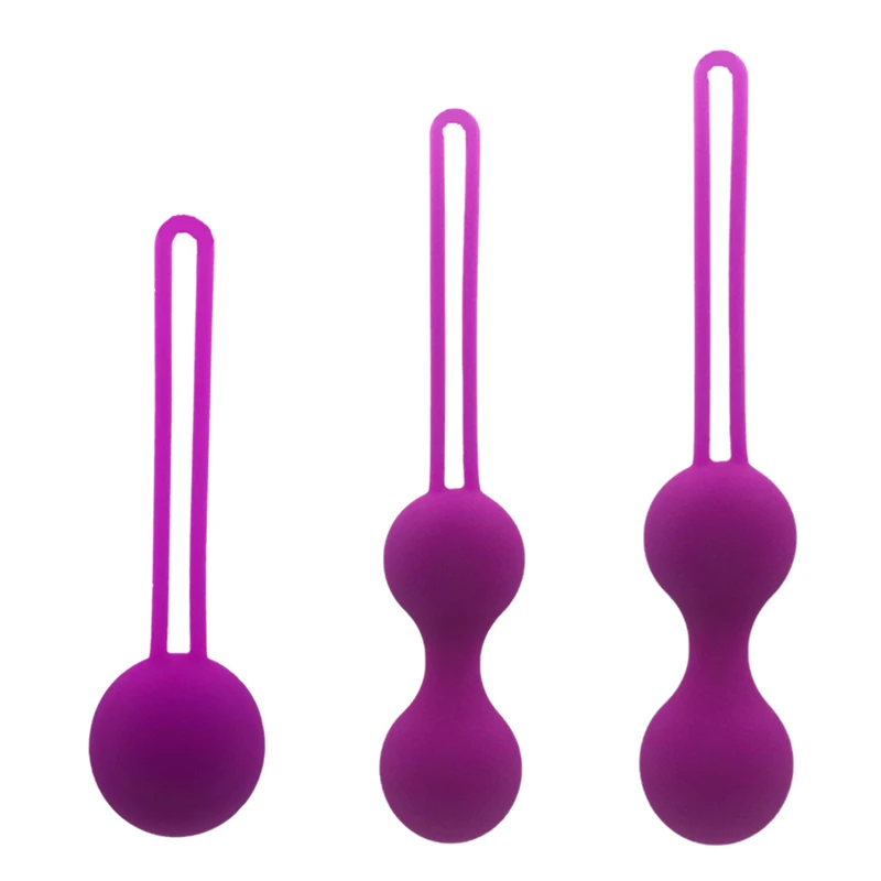 Silicone Smart Ball Kegel Ball Ben Wa Ball Vagina Tighten Exercise Machine Vibrators Vaginal Geisha Ball Sex Toys For Women