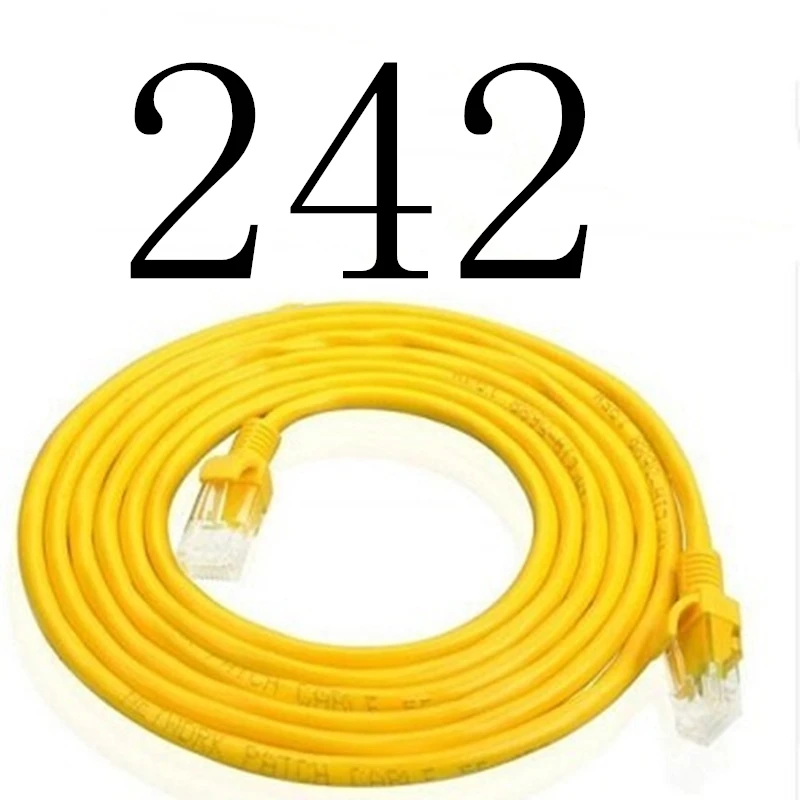 242# MEIBAI Hot Sells CAT7 UTP Round Cable Ethernet Cables Network Wire RJ45 Patch Cord Lan Cable Made In China
242# MEIBAI Hot Sells CAT7 UTP Round Cable Ethernet Cables Network Wire RJ45 Patch Cord Lan Cable Made In China