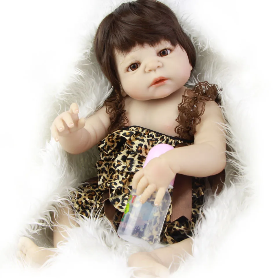 New White Skin Silicone Girl Real Life Baby Dolls Full Body Vinyl 23 Inch Lifelike Reborn Baby Dolls For Sale Kids Playmate
New White Skin Silicone Girl Real Life Baby Dolls Full Body Vinyl 23 Inch Lifelike Reborn Baby Dolls For Sale Kids Playmate