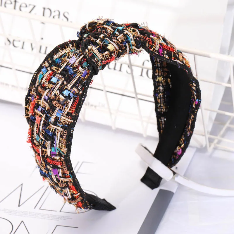 LEVAO Korean Vintage Headband Women Hairband Knot Bezel Wild Turban Girls Headwear Ladies Hair Hoop Hair Accessories Headdress
LEVAO Korean Vintage Headband Women Hairband Knot Bezel Wild Turban Girls Headwear Ladies Hair Hoop Hair Accessories Headdress