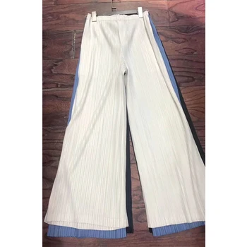 Changpleat 2019 New Women Solid straight pants Miyak Pleated Fashion Elastic waist Large Size Female casual pants Tide
Changpleat 2019 New Women Solid straight pants Miyak Pleated Fashion Elastic waist Large Size Female casual pants Tide