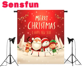Vinyl Red Spots Cartoon Santa Claus Merry Christmas Happy New Year Custom Photo Studio Backdrops Backgrounds 10X10FT
Vinyl Red Spots Cartoon Santa Claus Merry Christmas Happy New Year Custom Photo Studio Backdrops Backgrounds 10X10FT