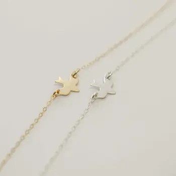 10PCS- Fashion Tiny Soar Flying Bird Necklace Little Swallow Baby Bird Necklace Peace Dove Necklaces Abstract Necklaces
10PCS- Fashion Tiny Soar Flying Bird Necklace Little Swallow Baby Bird Necklace Peace Dove Necklaces Abstract Necklaces