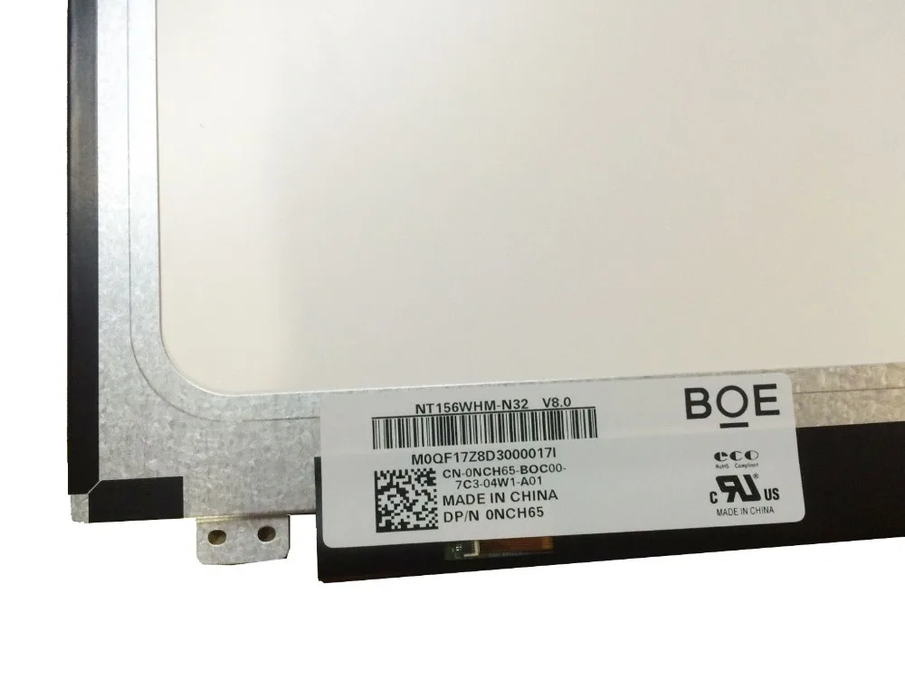 15.6" LED LCD Screen NT156WHM-N32 For DELL DP/N 0NCH65 1366X768 30PIN HD 1366X768 Laptop Matrix NT156WHM N32 Panel Replacement
15.6" LED LCD Screen NT156WHM-N32 For DELL DP/N 0NCH65 1366X768 30PIN HD 1366X768 Laptop Matrix NT156WHM N32 Panel Replacement