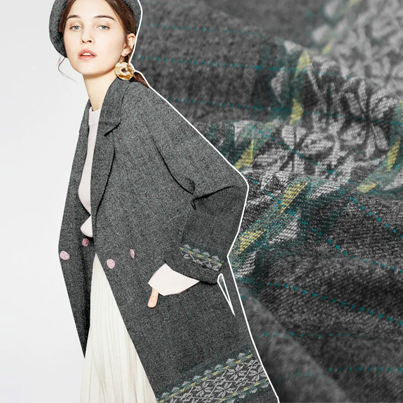 150cm wide gray worsted jacquard wool super beauty temperament woolen cloth suit clothing fabric quality excellence wool fabric
150cm wide gray worsted jacquard wool super beauty temperament woolen cloth suit clothing fabric quality excellence wool fabric