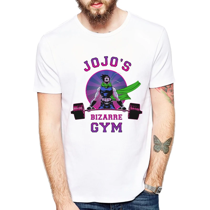 JoJo Bizarre Adventure T Shirt Design Manga Anime T-shirt Cool Novelty Funny Tshirt Style Men Printed Fashion Tee
JoJo Bizarre Adventure T Shirt Design Manga Anime T-shirt Cool Novelty Funny Tshirt Style Men Printed Fashion Tee