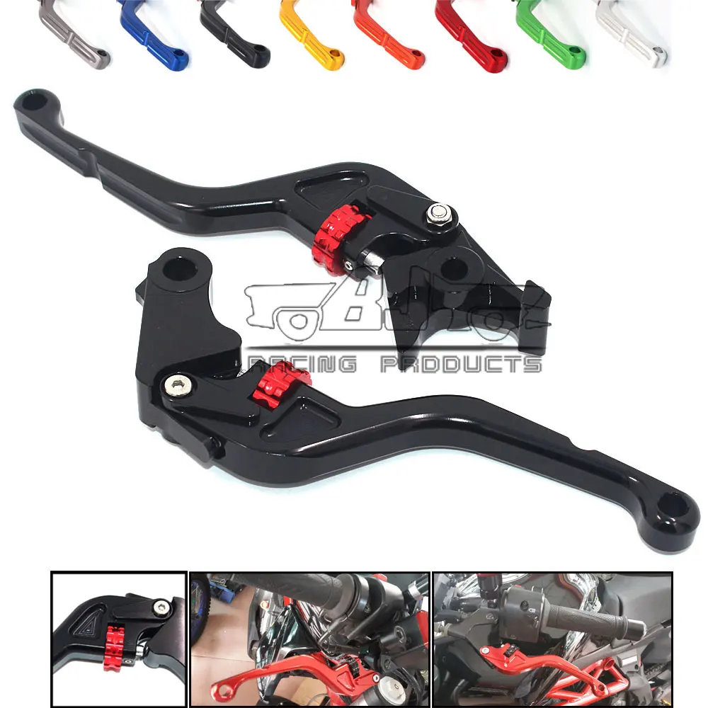 Bjmoto мото рычаг мотоцикла короткий тормозной сцепления Регулируемый для Honda CBR600RR