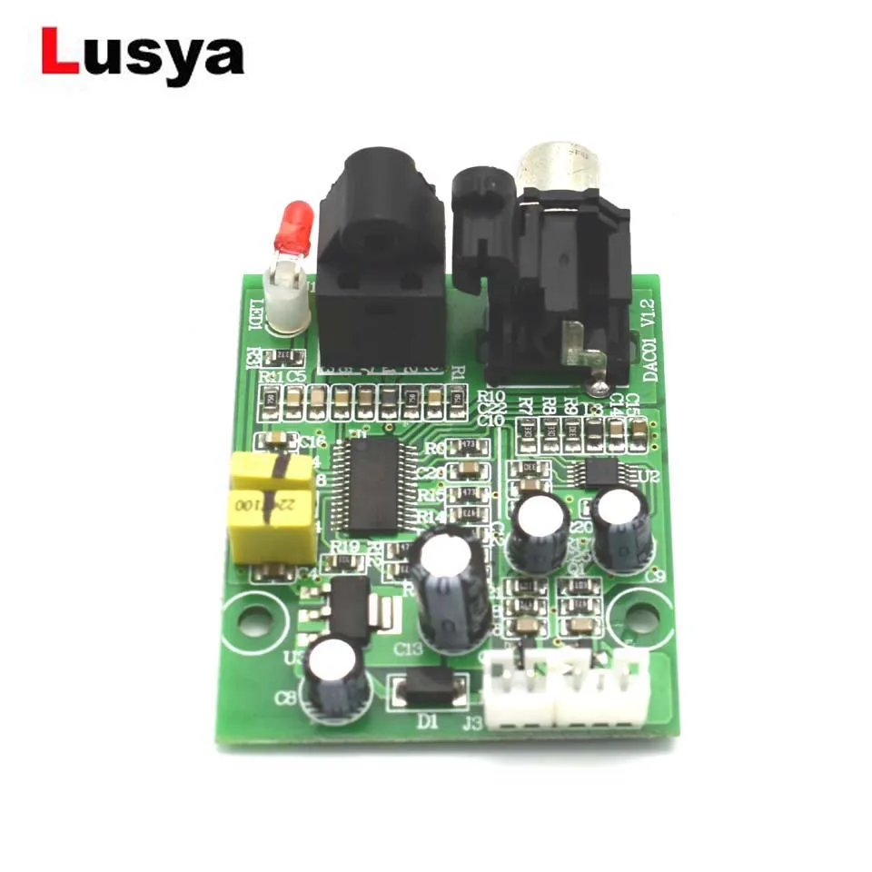 CS8416+CS4344 Digital Interface Module DAC audio Board 24-bit 192K Optical fiber coaxial input Stereo Output for amp A5-009
CS8416+CS4344 Digital Interface Module DAC audio Board 24-bit 192K Optical fiber coaxial input Stereo Output for amp A5-009