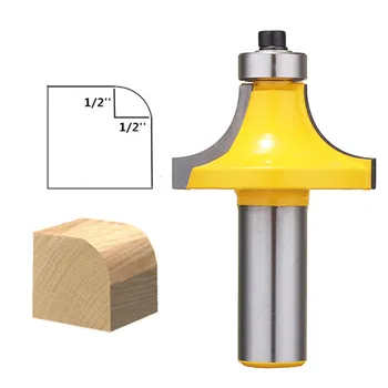 1pc New Carbide 1/2" Shank 1/2" Radius Round Over Edging Router Bit For Woodworking Cutter Tool
1pc New Carbide 1/2" Shank 1/2" Radius Round Over Edging Router Bit For Woodworking Cutter Tool