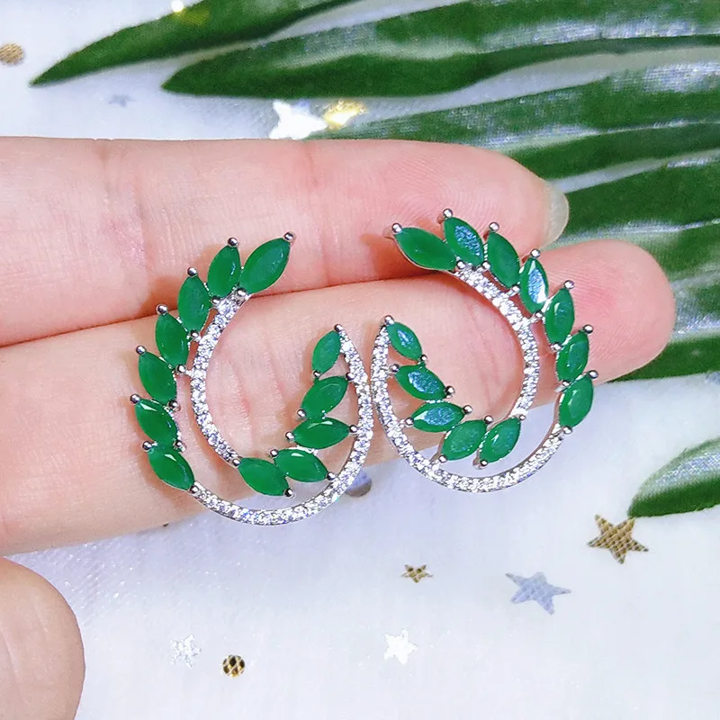 Luxury New Fashion Olive Shaped AAA + Cubic Zircon for Woman Stud Earrings Crystal Earrings Girls Party Boucle D'oreille KE55
Luxury New Fashion Olive Shaped AAA + Cubic Zircon for Woman Stud Earrings Crystal Earrings Girls Party Boucle D'oreille KE55