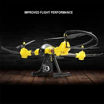 KAIDENG K70 HD Camera 6 Axis Gyro Altitude Hold Mode 3D Flip Roll RC Quadcopter 7.4V 2000mAh RC Helicopters Aircraft Toys
KAIDENG K70 HD Camera 6 Axis Gyro Altitude Hold Mode 3D Flip Roll RC Quadcopter 7.4V 2000mAh RC Helicopters Aircraft Toys