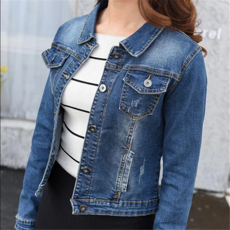 Woman Spring Oversize Denim Jacket Autumn Overcoat Denim Outerwear Female Slim Coat Jackets Manteau Abrigo Vaquero Top Arriba
Woman Spring Oversize Denim Jacket Autumn Overcoat Denim Outerwear Female Slim Coat Jackets Manteau Abrigo Vaquero Top Arriba