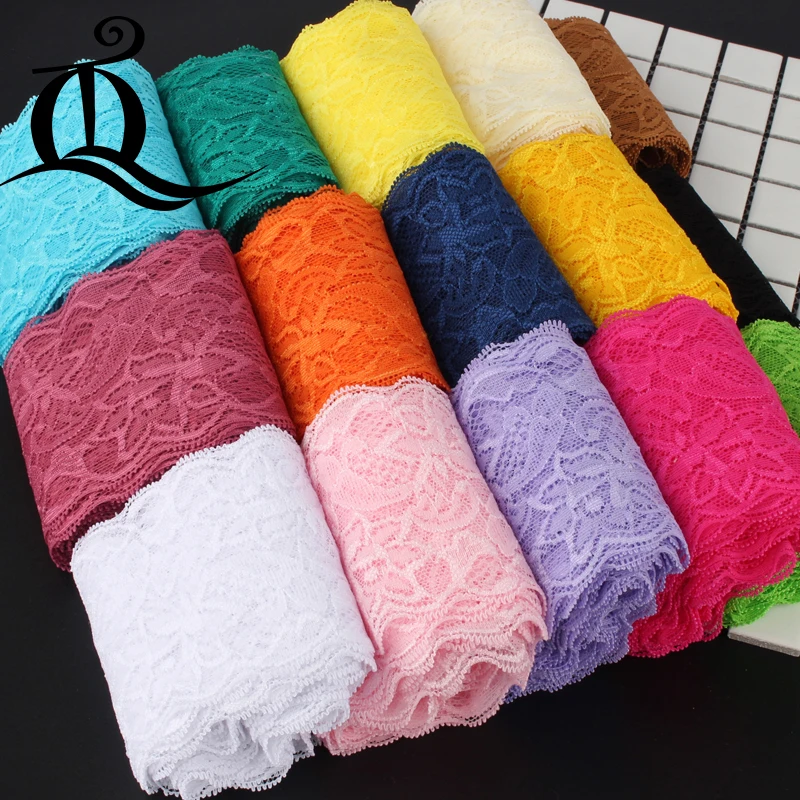 8cm 5yards width elastic lace elastic sewing ribbon guipure lace trim or fabric warp knitting DIY Garment Accessories
8cm 5yards width elastic lace elastic sewing ribbon guipure lace trim or fabric warp knitting DIY Garment Accessories