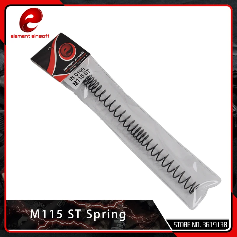 Element M115 ST Gun Spring for Airsoft AEG Gearbox Irregular Pitch Stainless Steel Softair Accessori
Element M115 ST Gun Spring for Airsoft AEG Gearbox Irregular Pitch Stainless Steel Softair Accessori