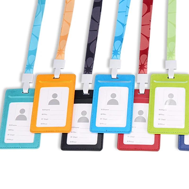 1Pc New Unisex PU Leather Horizontal Vertical Business Bank Credit Card Badge Cover Supplies ID Card Holder With Neck Strap Case
1Pc New Unisex PU Leather Horizontal Vertical Business Bank Credit Card Badge Cover Supplies ID Card Holder With Neck Strap Case