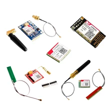 Kleinste SIM800L GPRS GSM Modul Kit MicroSIM Karte Core BOard Quad-band TTL Serielle Port mit die antenne für arduino(China)