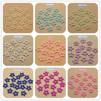 100pcs 12mm Star Shape Imitation Pearl Flatback Beads for DIY Scrapbooking Decoration,13 colors to pick
100pcs 12mm Star Shape Imitation Pearl Flatback Beads for DIY Scrapbooking Decoration,13 colors to pick