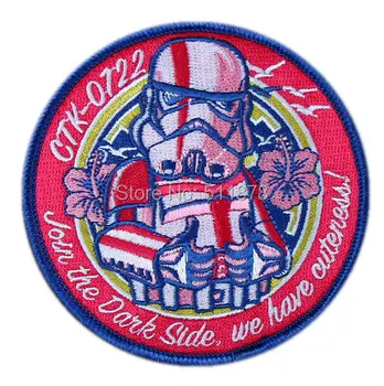 3.5" STAR WARS PINK STORM TROOPER TV SHOW movie Embroidered sew on iron on patch punk rockabilly applique dropship Free Shipping
3.5" STAR WARS PINK STORM TROOPER TV SHOW movie Embroidered sew on iron on patch punk rockabilly applique dropship Free Shipping