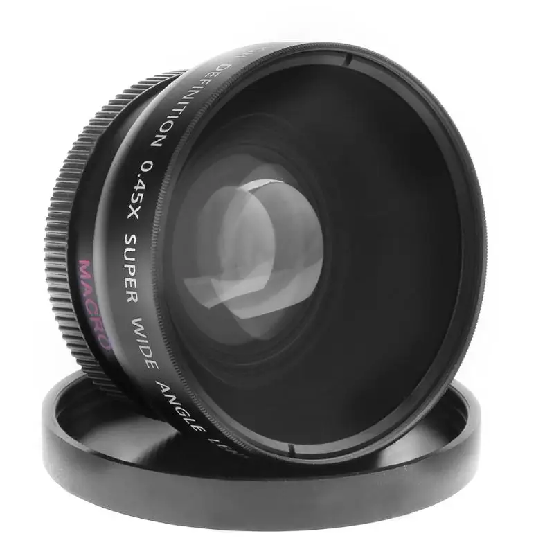 Alloyseed Camera Macro Lens 52mm 0.45X High Definition Super Wide Angle Macro Lens with Storage Pouch Bag for Canon Nikon Sony
Alloyseed Camera Macro Lens 52mm 0.45X High Definition Super Wide Angle Macro Lens with Storage Pouch Bag for Canon Nikon Sony