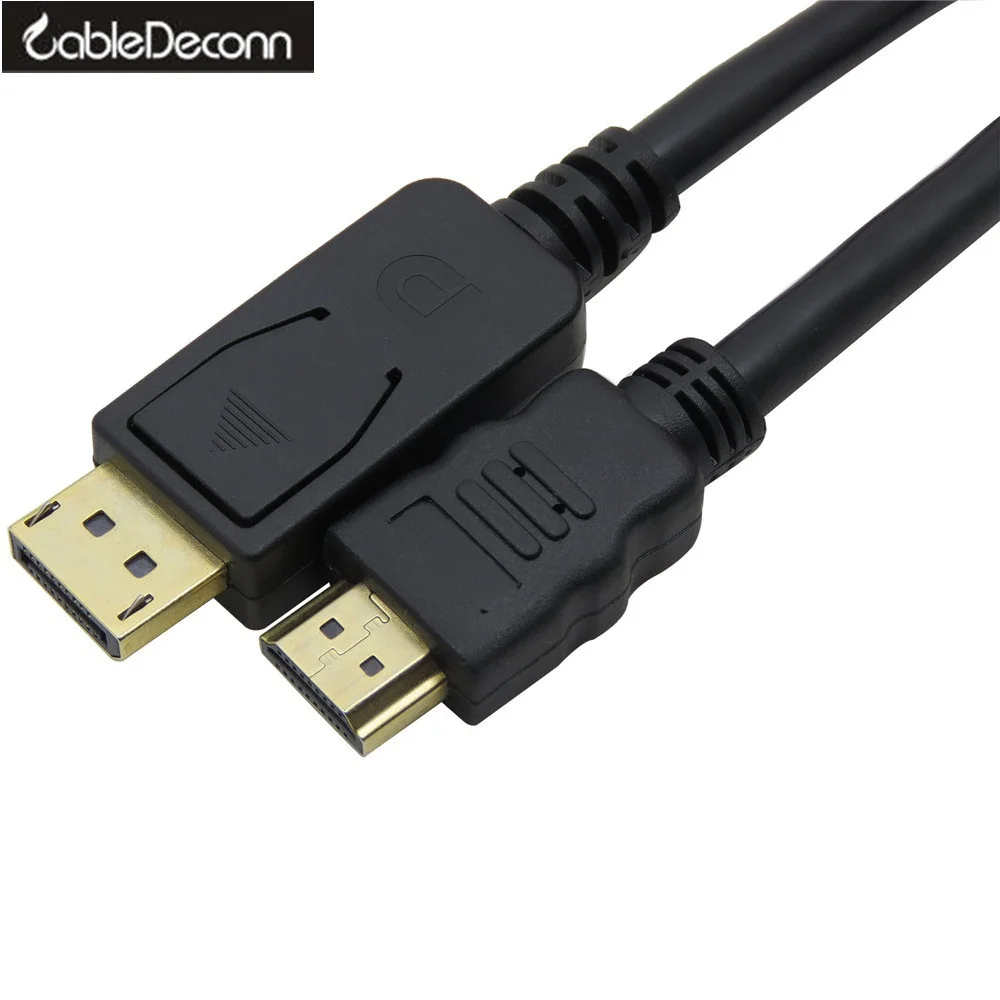 Display Port PC DP to HDMI 1080P Male M/M Cord Adapter HD TV For LCD PC LAPTOP AV Cable 6FT/9FT
Display Port PC DP to HDMI 1080P Male M/M Cord Adapter HD TV For LCD PC LAPTOP AV Cable 6FT/9FT
