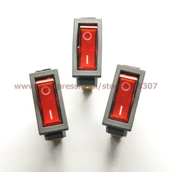 PHISCALE 10pcs/lot 3 Pin 16A 250V Red Button Light Rocker Switch KCD3-101N KCD2 On Off Rocker Power Switches
PHISCALE 10pcs/lot 3 Pin 16A 250V Red Button Light Rocker Switch KCD3-101N KCD2 On Off Rocker Power Switches