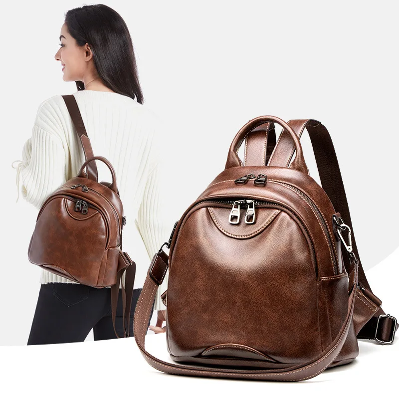 New Fashion Women Backpacks High Quality Youth Leather Backpacks for Teenage Girls Female Bagpack Mochila School Shoulder Bag
New Fashion Women Backpacks High Quality Youth Leather Backpacks for Teenage Girls Female Bagpack Mochila School Shoulder Bag